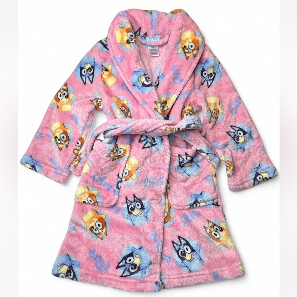 Bluey Pink Kids Robe